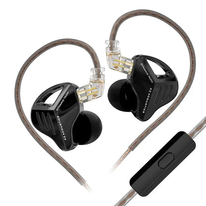 KZ ZVX Pro Earphones Dynamic HIFI Bass Earbuds in Ear Monitor