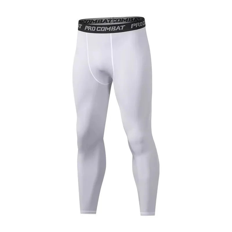 New Men's Tight Sports Pants Slim Pants Autumn And Winter