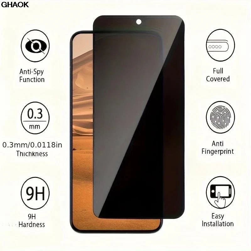 Anti- Spy Screen Protectors For Google Pixel