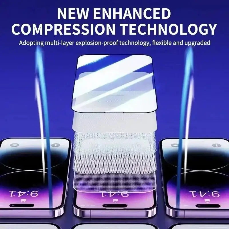 Premium Screen Protector for iPhone 16 15 14 13 12 11 Pro Max