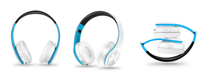 Men Gift Gold Wireless Headphones Bluetooth Earphone Stereo