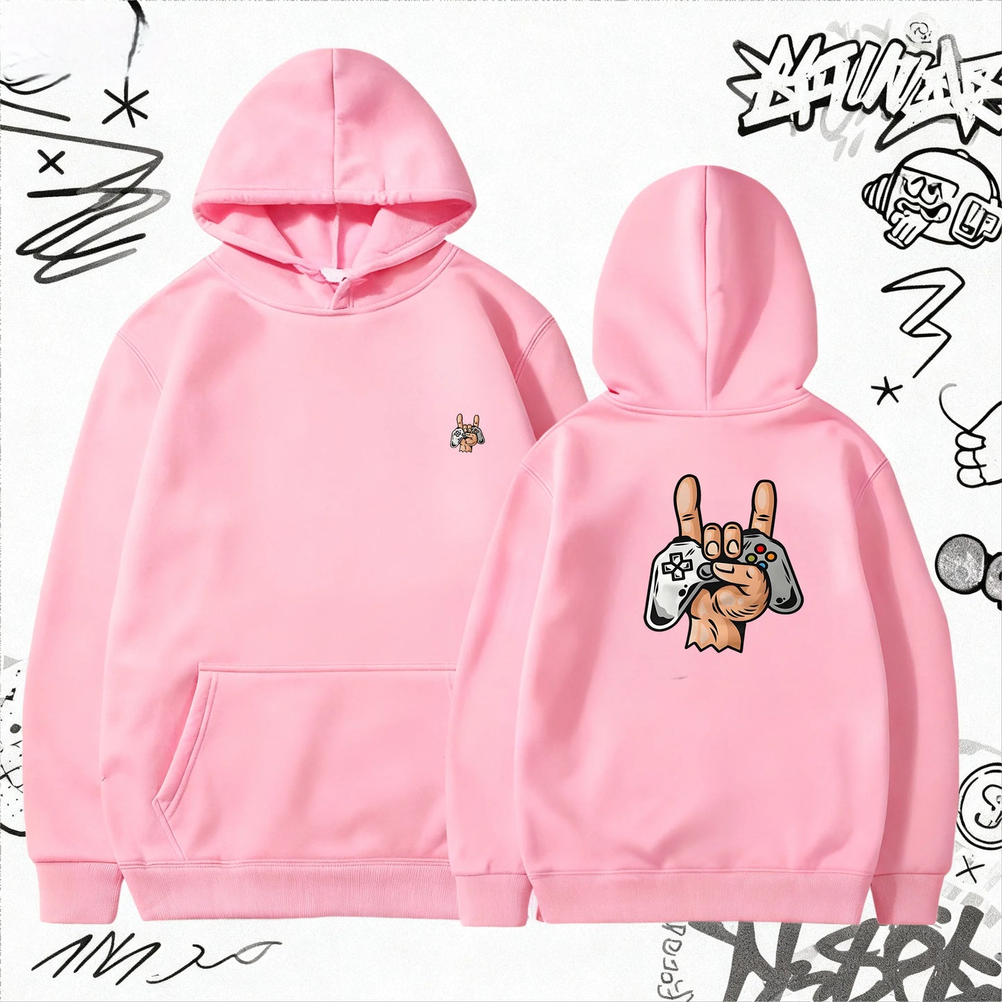 Printing Men's Women's Hoodies Spring Autumn Casual Hoodies