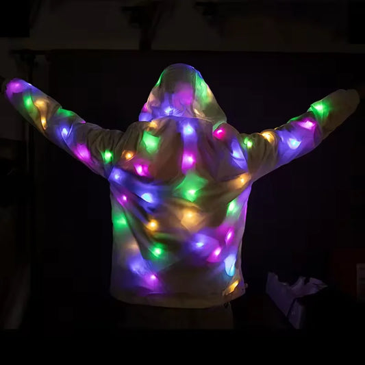 Glow Dancing Costume LED Jacket LED Pants Luminous Led