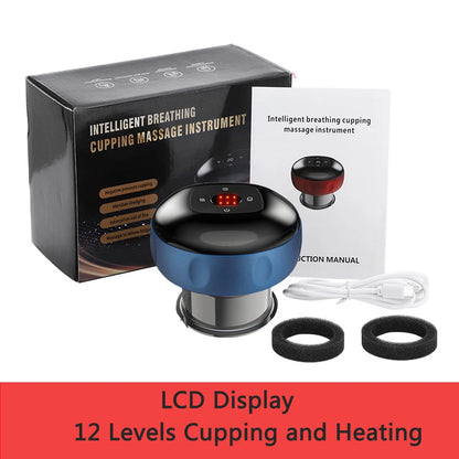 Electric Vacuum Cupping Massager Anti-Cellulite Suction Cups