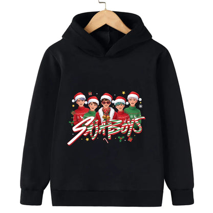 Merry Christmas! Witch Hunt Girls and boys hooded sweatshirts