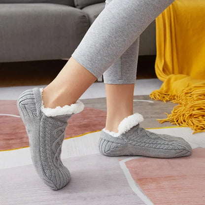 Thickened Thermal Women Mens Slipper Socks New Winter Warm