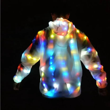 Glow Dancing Costume LED Jacket LED Pants Luminous Led