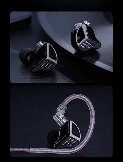 KZ ZVX Pro Earphones Dynamic HIFI Bass Earbuds in Ear Monitor