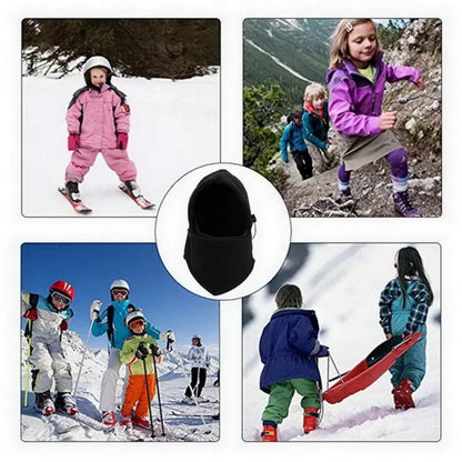 Winter Thermal Fleece Balaclava Men Hat Neck Warmer Hiking