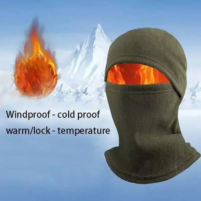 Winter Warm Outdoor Riding Full Face Mask Covers Balaclava Fleece