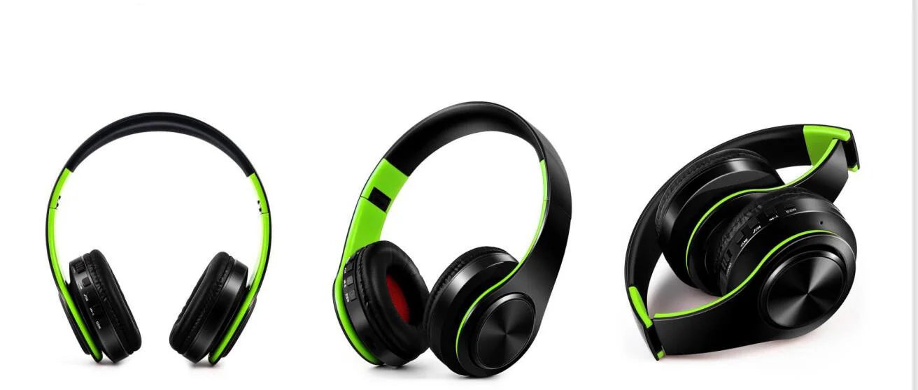 Men Gift Gold Wireless Headphones Bluetooth Earphone Stereo