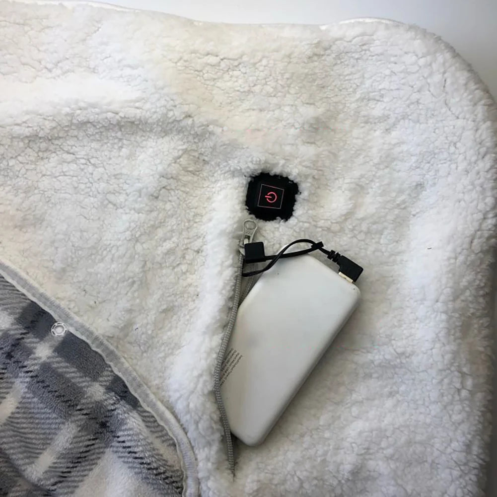 Electric Blanket Heat Settings Wearable Electric Warm Shawl