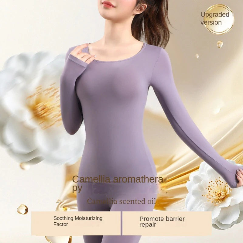 Winter Thermal Pairing Hyaluronic Acid Skincare Shirts Ultra-Thin