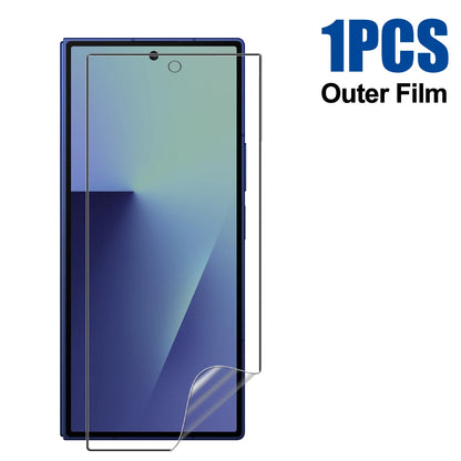 Flexible Hydrogel Film for Samsung Galaxy Z Fold 7 HD Clear