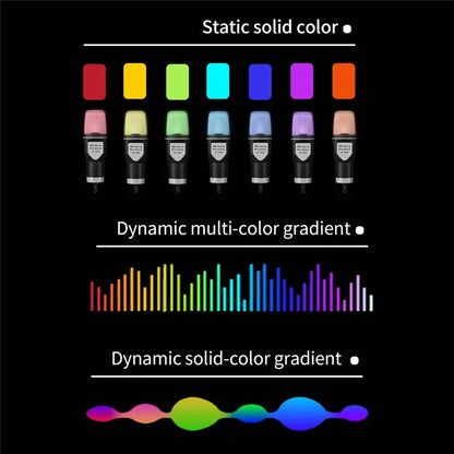 USB Microphone RGB Microfone Condensador Wire Gaming