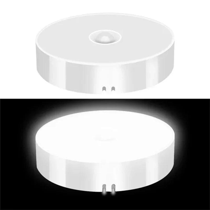 Motion Sensor LED Night Light USB Rechargeable Night Lamp