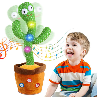 A Talking Cactus Toy That Can Be Charged Recorded and Repeated