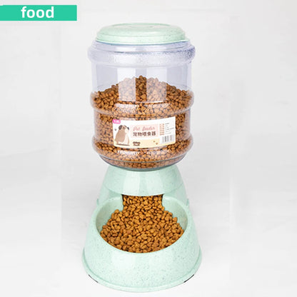 Large Capacity Pet Feeder Bowls Small Dog Food Bowl Automatic