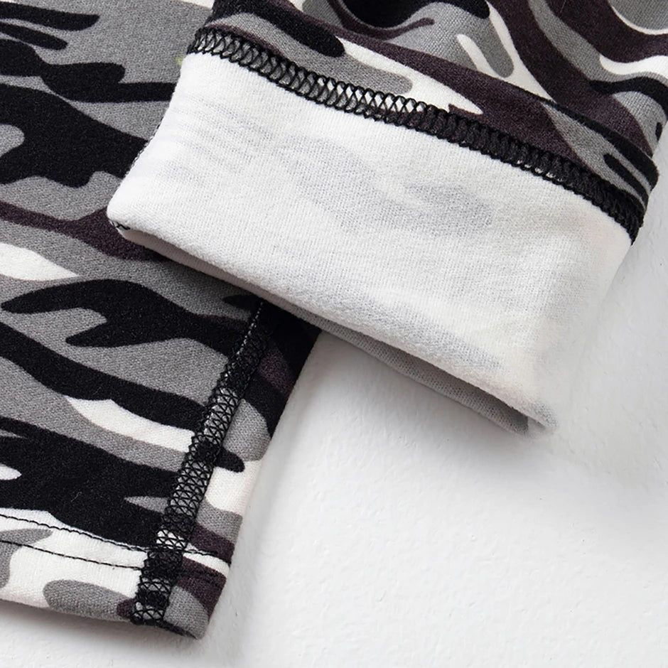 Autumn And Winter Men's Fashionable Printed Camouflage