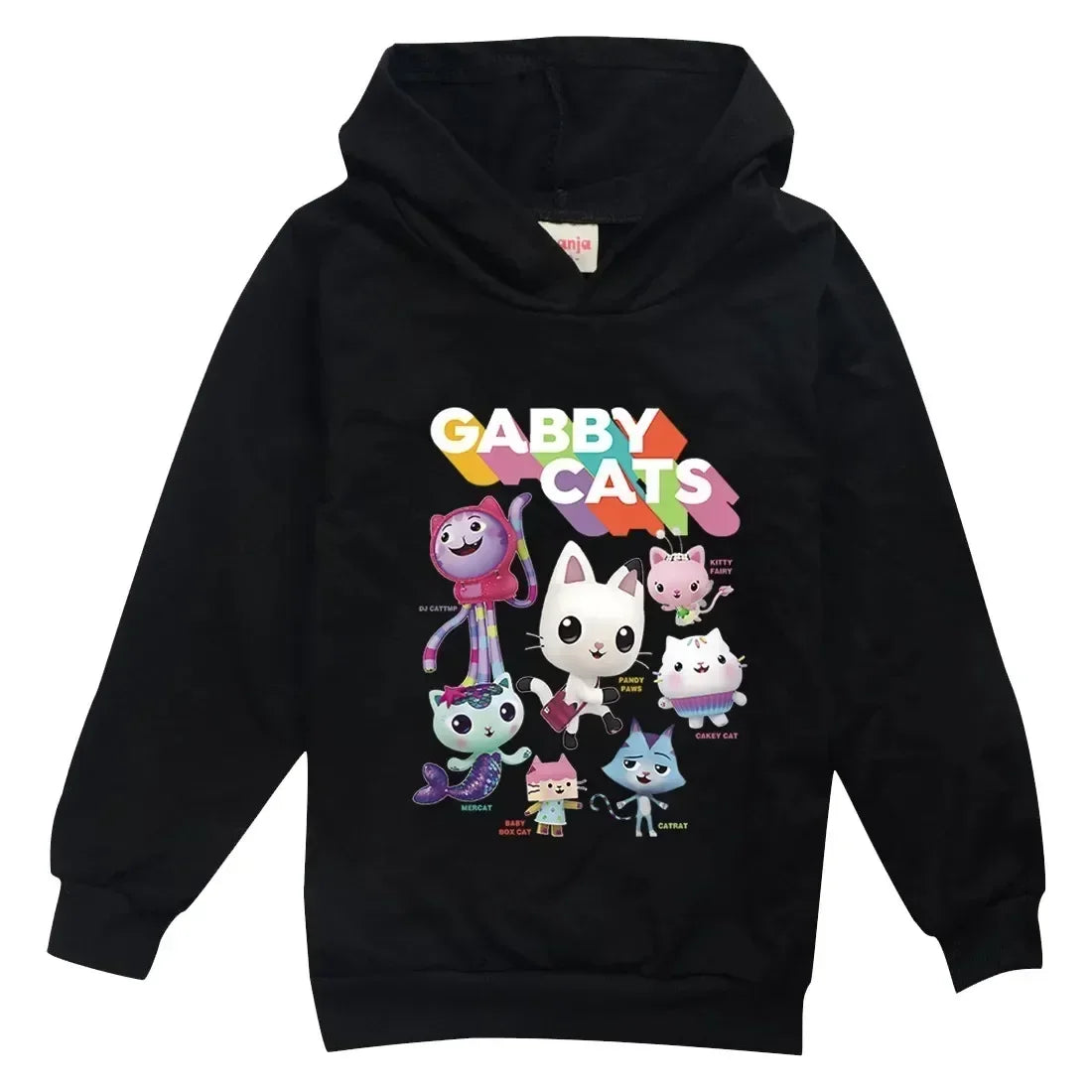 Gabbys Doll House Hoodie Children Spring Autumn New Kids