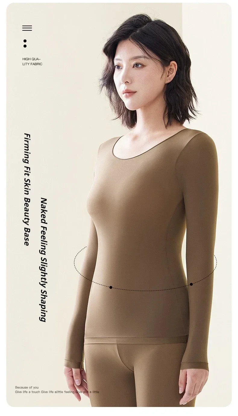 New Women's Thermal Underwear Set De Velvet Grinding