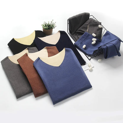 Men Double-Sided Non-marking Heating Thermal Underwear