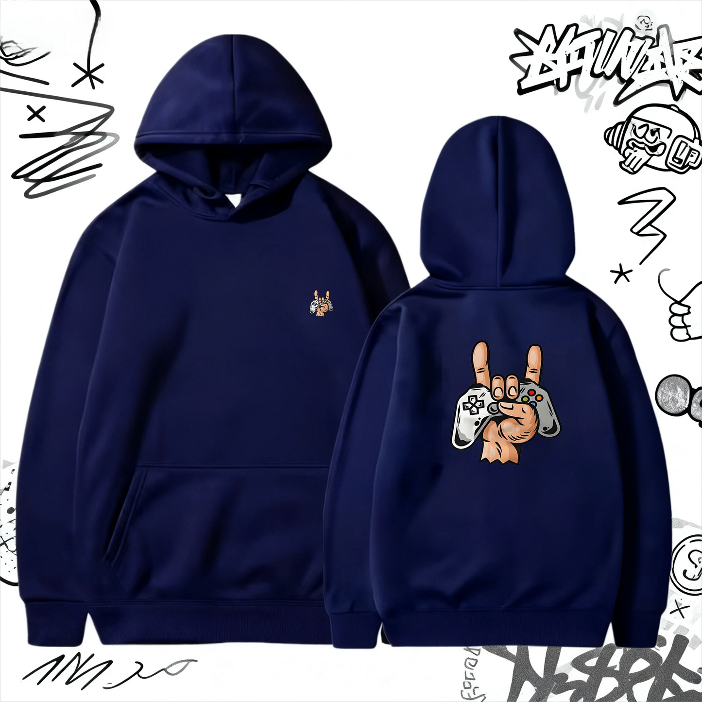 Printing Men's Women's Hoodies Spring Autumn Casual Hoodies