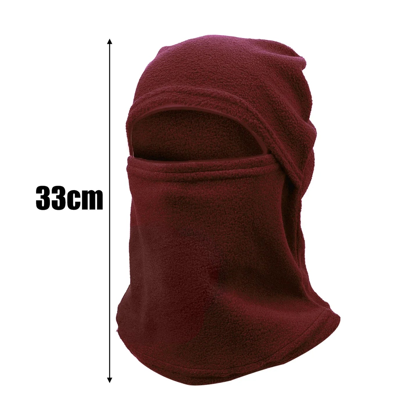 Winter Warm Outdoor Riding Full Face Mask Covers Balaclava Fleece