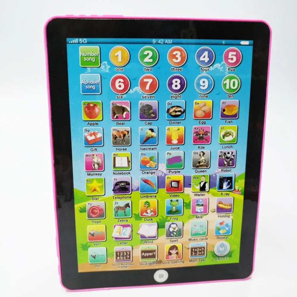 Simulation Computer Voice Point Reading Machine Early Education