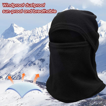 Winter Warm Outdoor Riding Full Face Mask Covers Balaclava Fleece