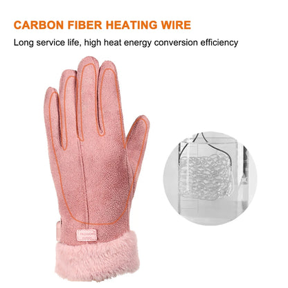 USB Electric Heated Gloves Outdoor Thermal gloves Hand warmer