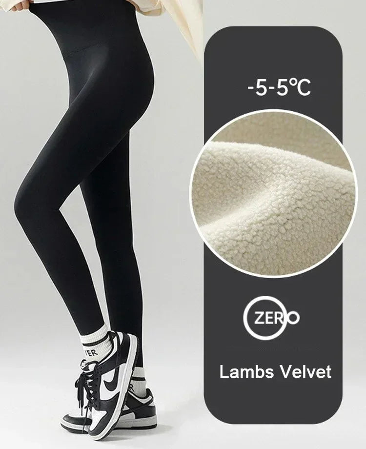 Autumn Winter High Waist Shark Leggings Women's Seamless