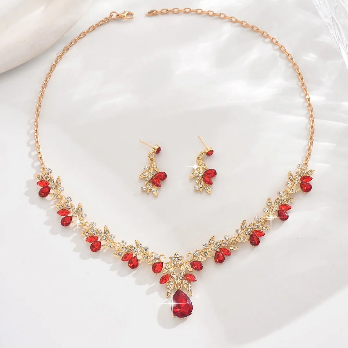 Fashion Necklace Sets for Women Waterdrop Collar Choker Necklace
