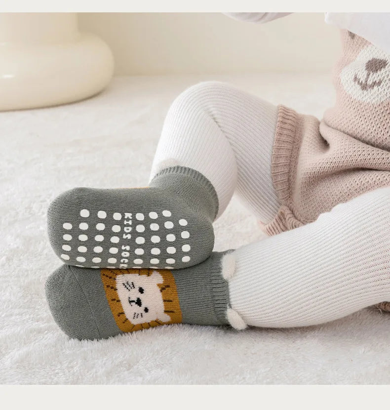 Autumn Winter Thicken Baby Toddler Thermal Socks Trampoline