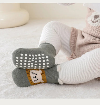 Autumn Winter Thicken Baby Toddler Thermal Socks Trampoline