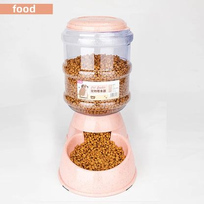 Large Capacity Pet Feeder Bowls Small Dog Food Bowl Automatic