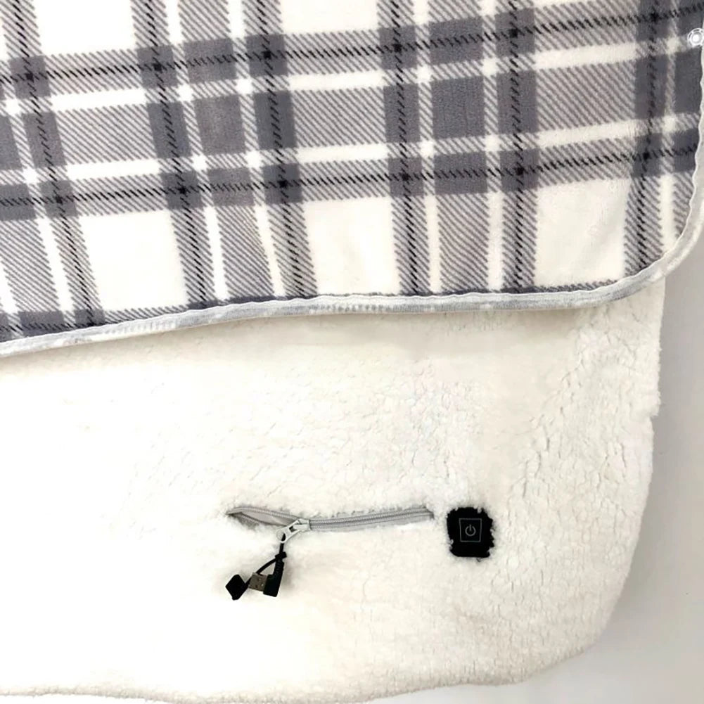 Electric Blanket Heat Settings Wearable Electric Warm Shawl
