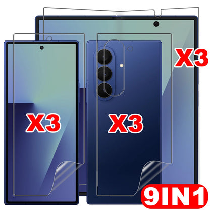 Flexible Hydrogel Film for Samsung Galaxy Z Fold 7 HD Clear