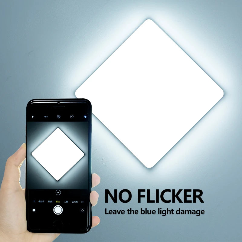 LED Ceiling Lights Square Neutral Light 16W 34W Interior Home