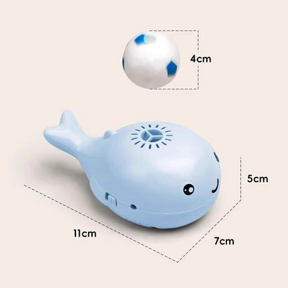 Cat Toys Electric Jet Floating Ball Cat Toy Whale Shaped