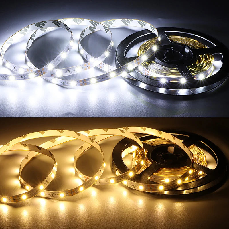 DC 5V USB LED Strips Light 2835 White Warm White Led Strip
