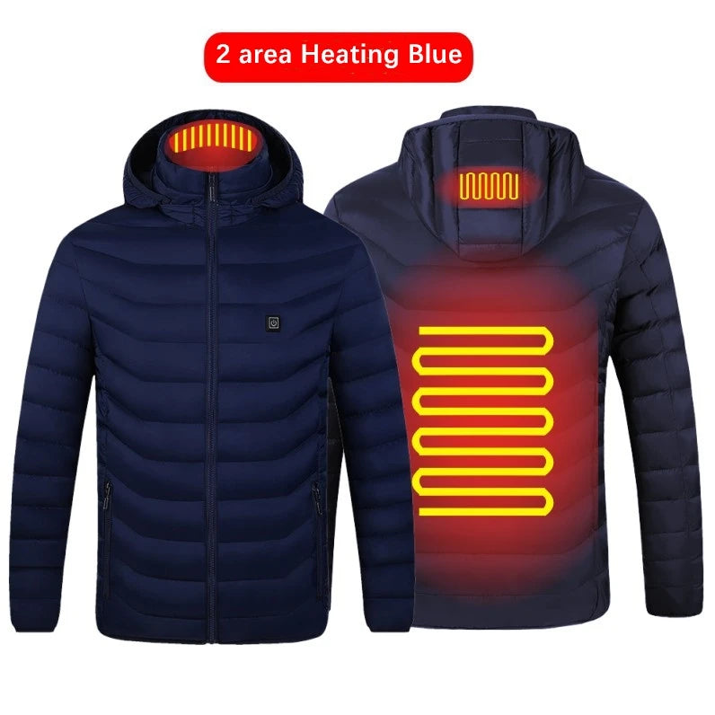 Areas Heated Jacket Men's Self Heating Jacket Winter Heated