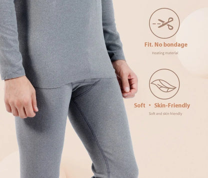 Men Double-Sided Non-marking Heating Thermal Underwear