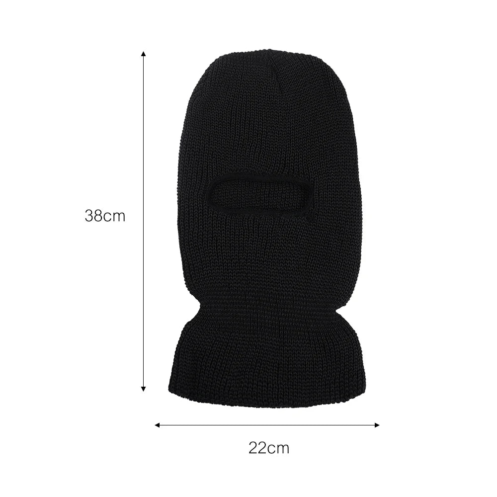 Winter Knitted Full Beanies Balaclava Hat Outdoors Men Women