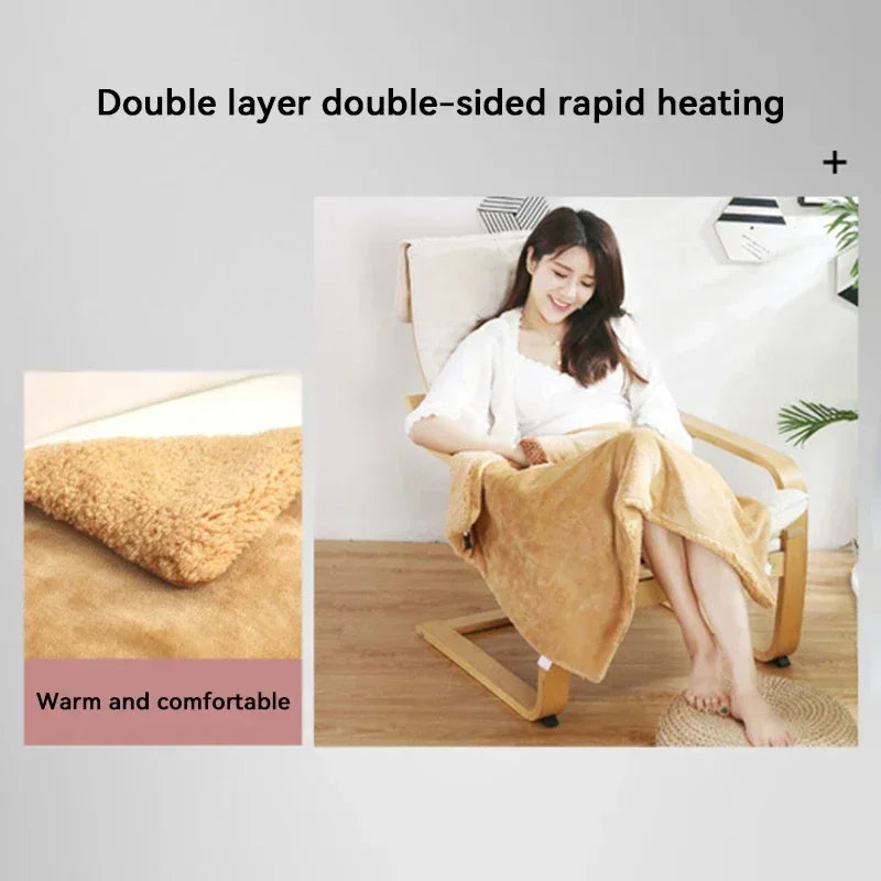 Electric Blanket 5V Safety Low Voltage USB Rechargeable Electric