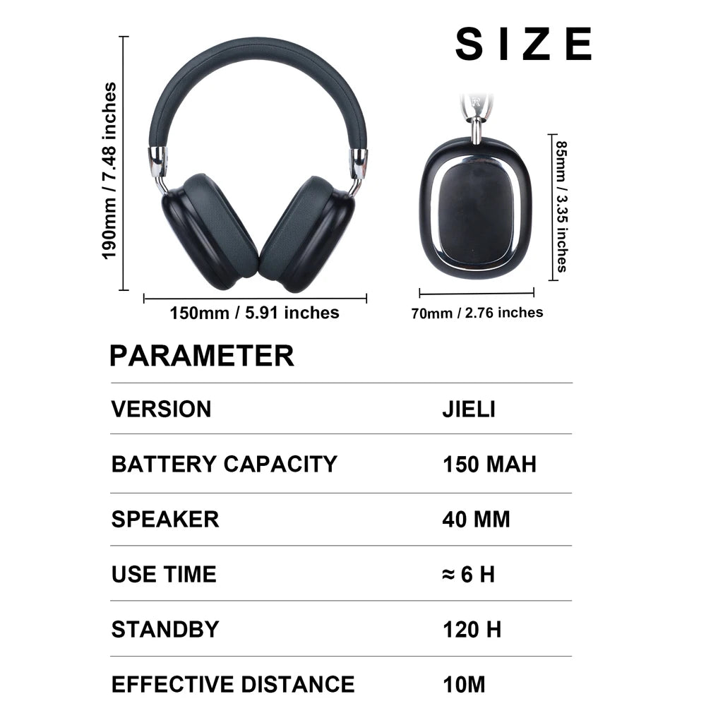Wireless Noise-cancelling Headphones - Personalized Space Audio