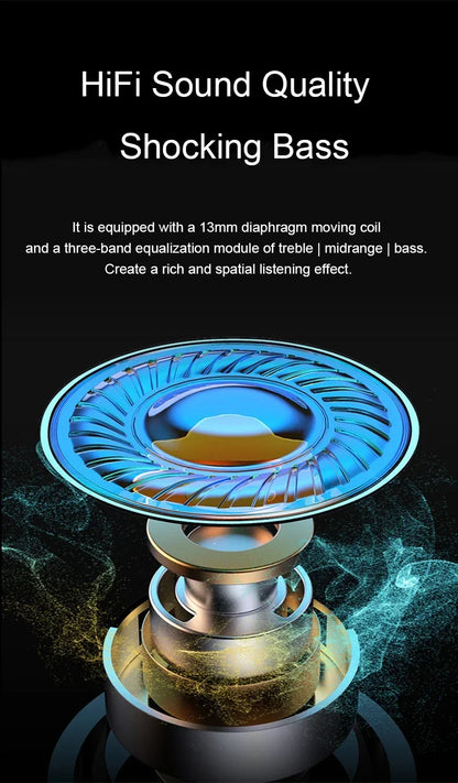 TWS X15 Wireless In Ear Earphones 9D Stereo Music HiFi Headphones