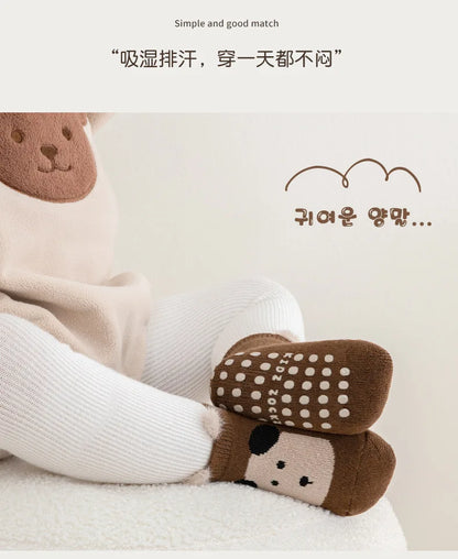 Autumn Winter Thicken Baby Toddler Thermal Socks Trampoline