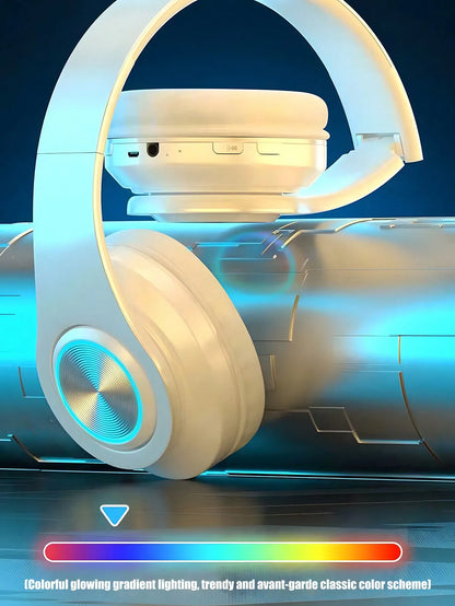 Wireless Gaming Headset Lightweight Foldable Headphones