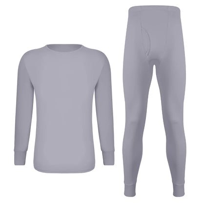 Long Johns Thermal Underwear Set for Men Fleece Lined Base
